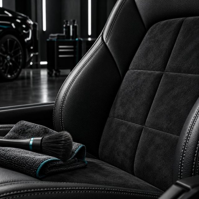 Кожа и алькантара